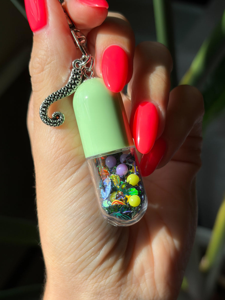 Shell Shocked Chill Pill Charm