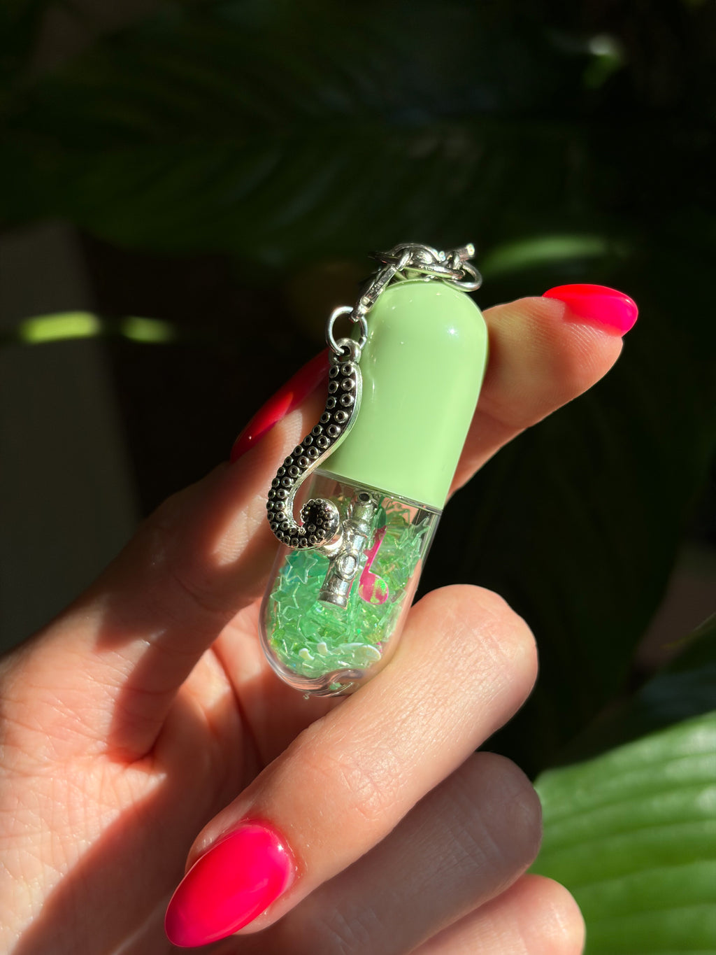 Resting Squid Face iSpy Chill Pill Charm