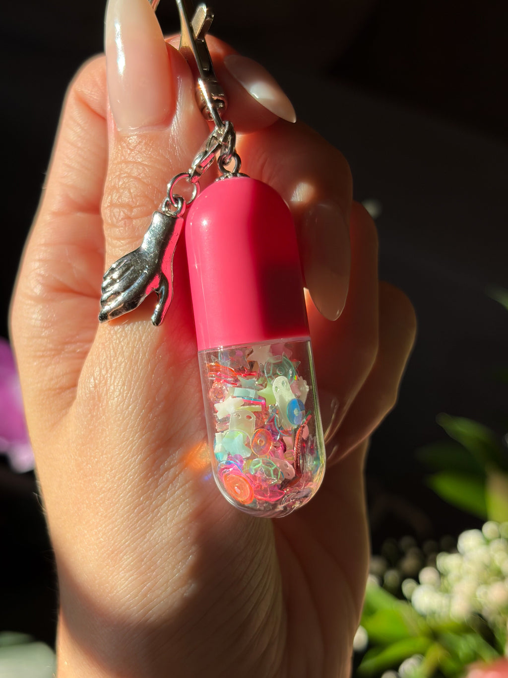 Final Nail in the Coffin Chill Pill Charm