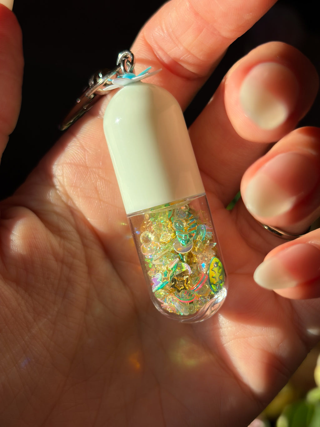 Side Quest Chill Pill Charm