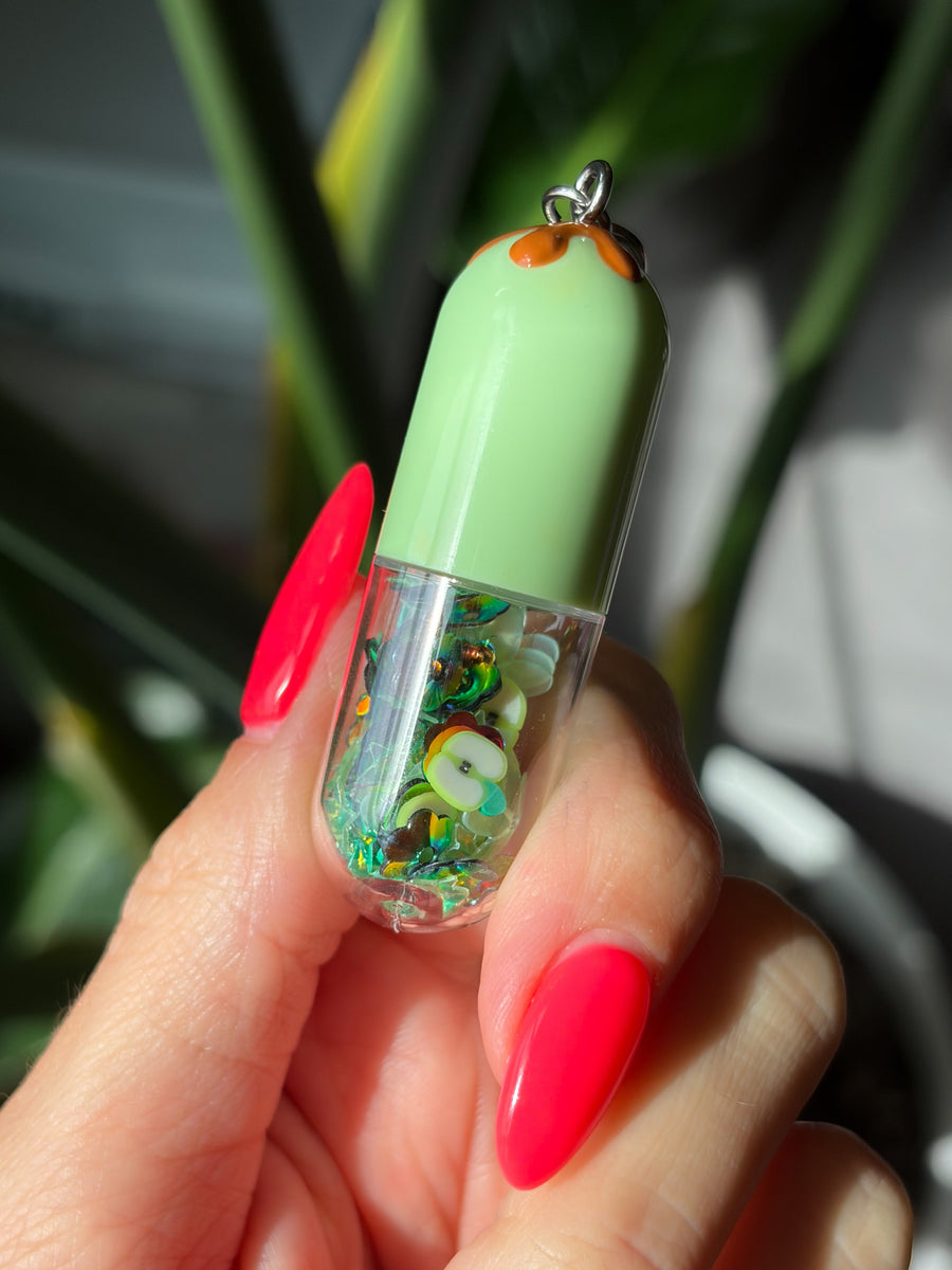 Caramel Apple Chill Pill Charm