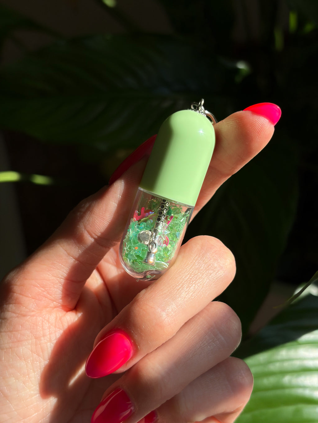 Resting Squid Face iSpy Chill Pill Charm