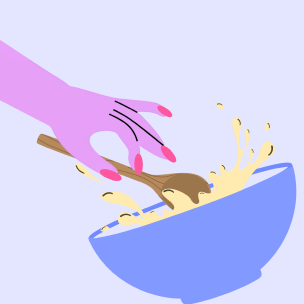 Stir & seek